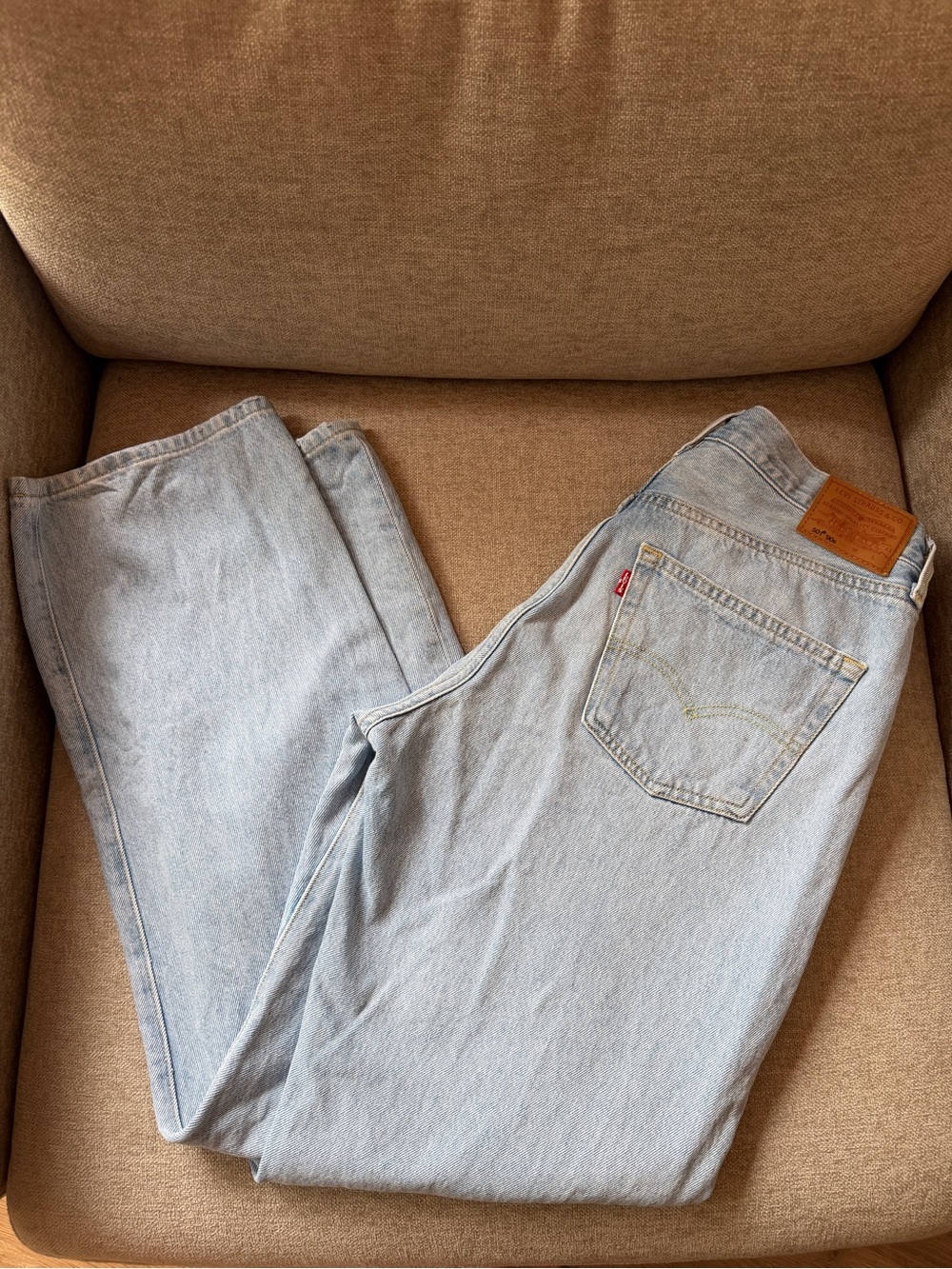 Levi's Premium 501 90's Jeans in Light Blue